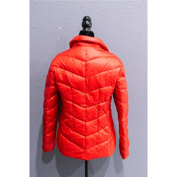 Guess Red Puffer Jacket, Size M - Picture 2 of 3